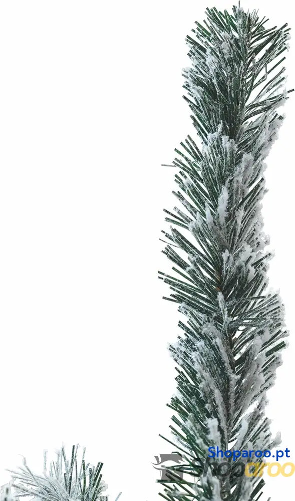New Sestriere Santa’s House Árvore de Natal com neve 450 ramos 150 cm altura