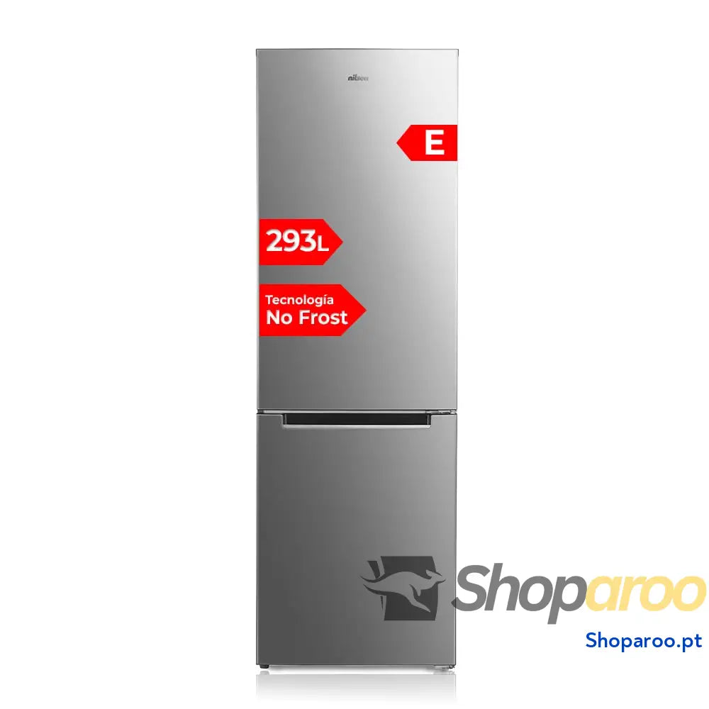NILSON Frigorífico Combi Branco 2 Portas. NC185600ENF Capacidade 293 Litros No Frost Multi Air Flow Baixo Nível Sonoro