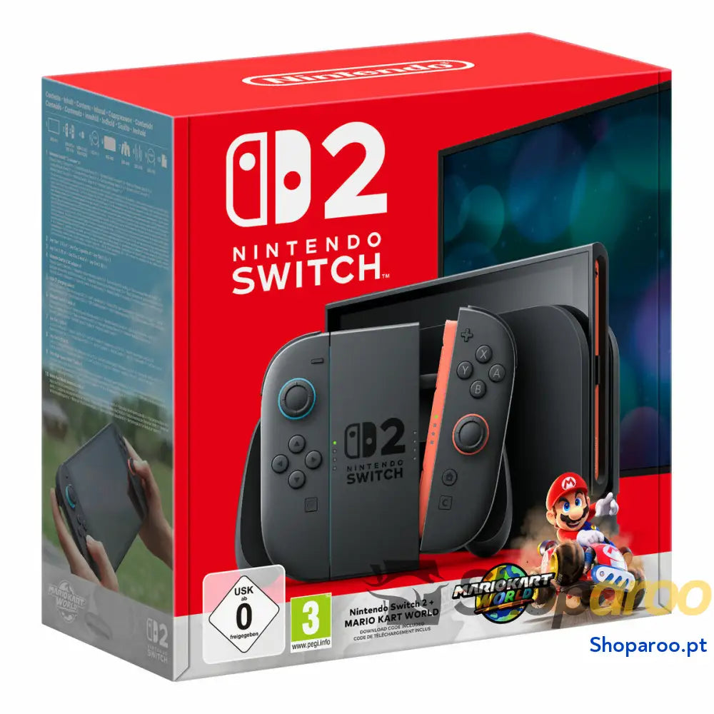 Nintendo Switch 2 Nintendo 045496321529 Preto Mario Kart World