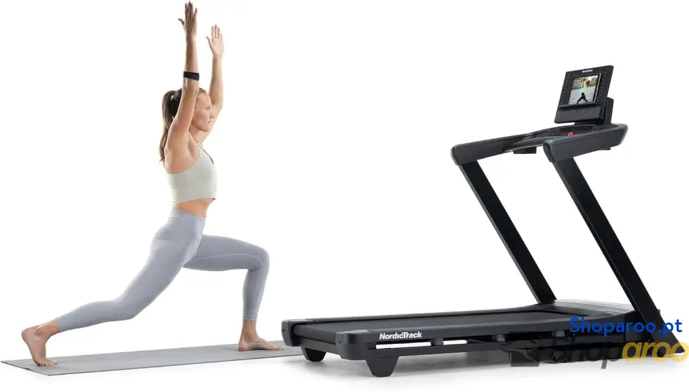 NordicTrack T Series: Passadeiras de corrida ideais para uso doméstico fita caminhar com inclinação Bluetooth ativado
