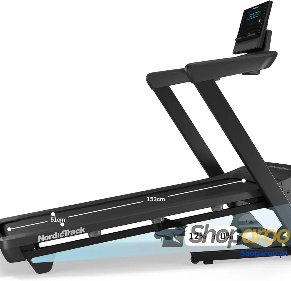 NordicTrack T Series: Passadeiras de corrida ideais para uso doméstico fita caminhar com inclinação Bluetooth ativado