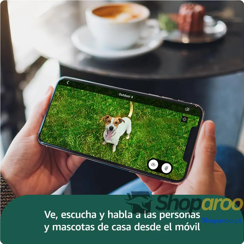 Nova Blink Outdoor 4: câmara de segurança HD inteligente sem fios 2 anos autonomia deteção movimento otimizada