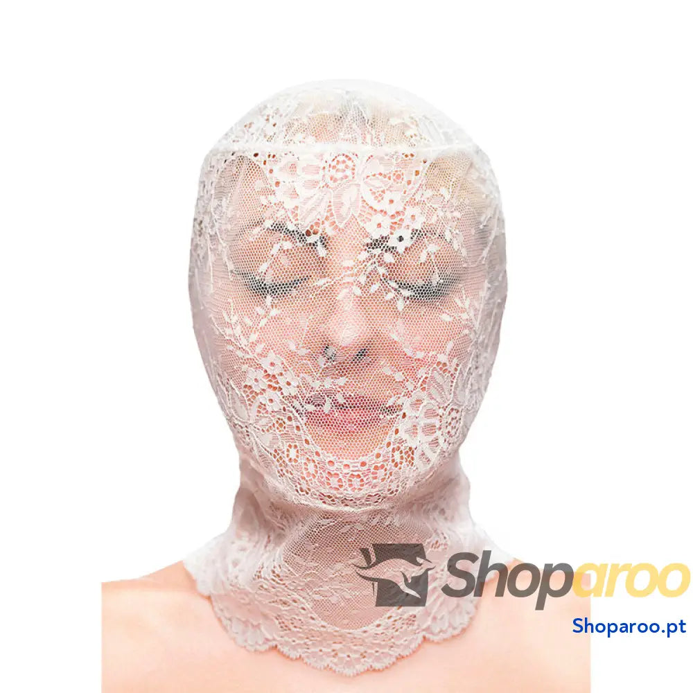 NS NOVELTIES - FETISH & FASHION CAPUZ DE RENDA BRANCO