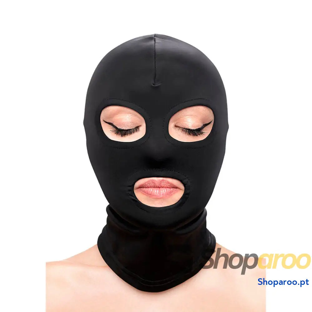 NS NOVELTIES - FETISH & FASHION OLHOS E BOCA CAPUZ NYLON PRETO