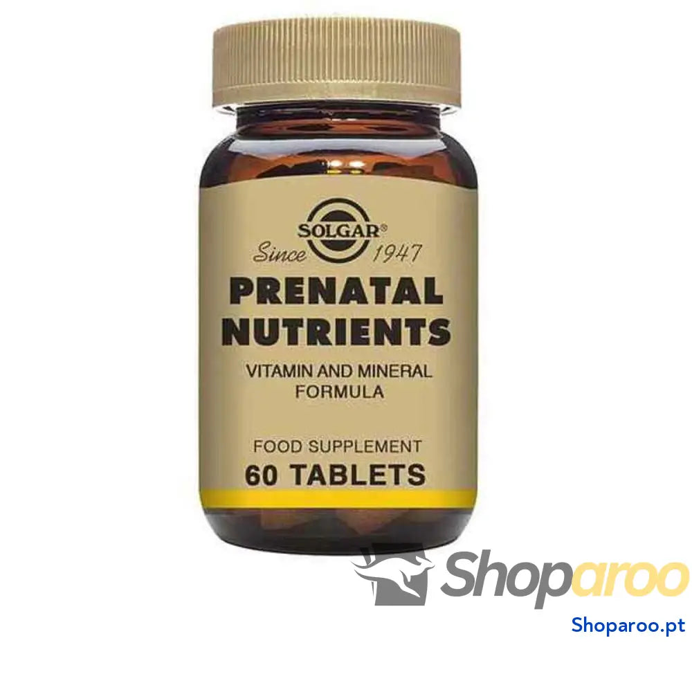 Nutrientes Pré natais Solgar (60 uds)