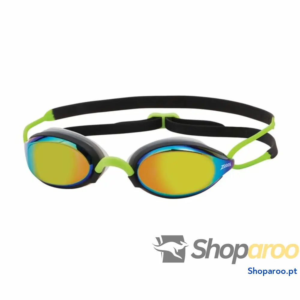 Óculos de Natação Zoggs Fusion Air Titanium Preto Amarelo Tamanho único