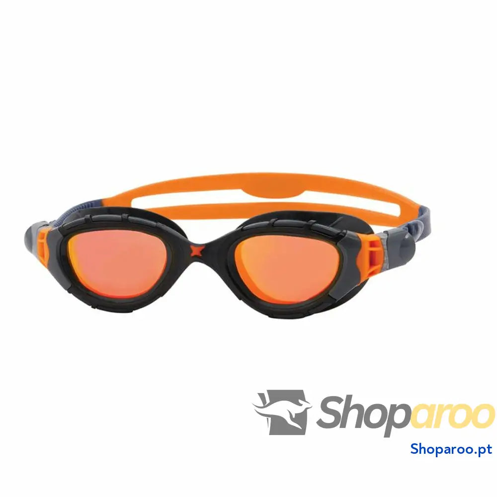 Óculos de Natação Zoggs Predator Flex Titanium Laranja Tamanho único