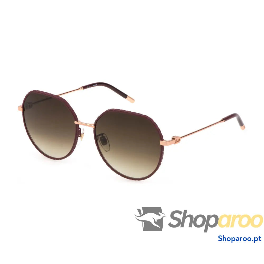 Óculos escuros femininos Furla SFU627-5702AM ø 57 mm