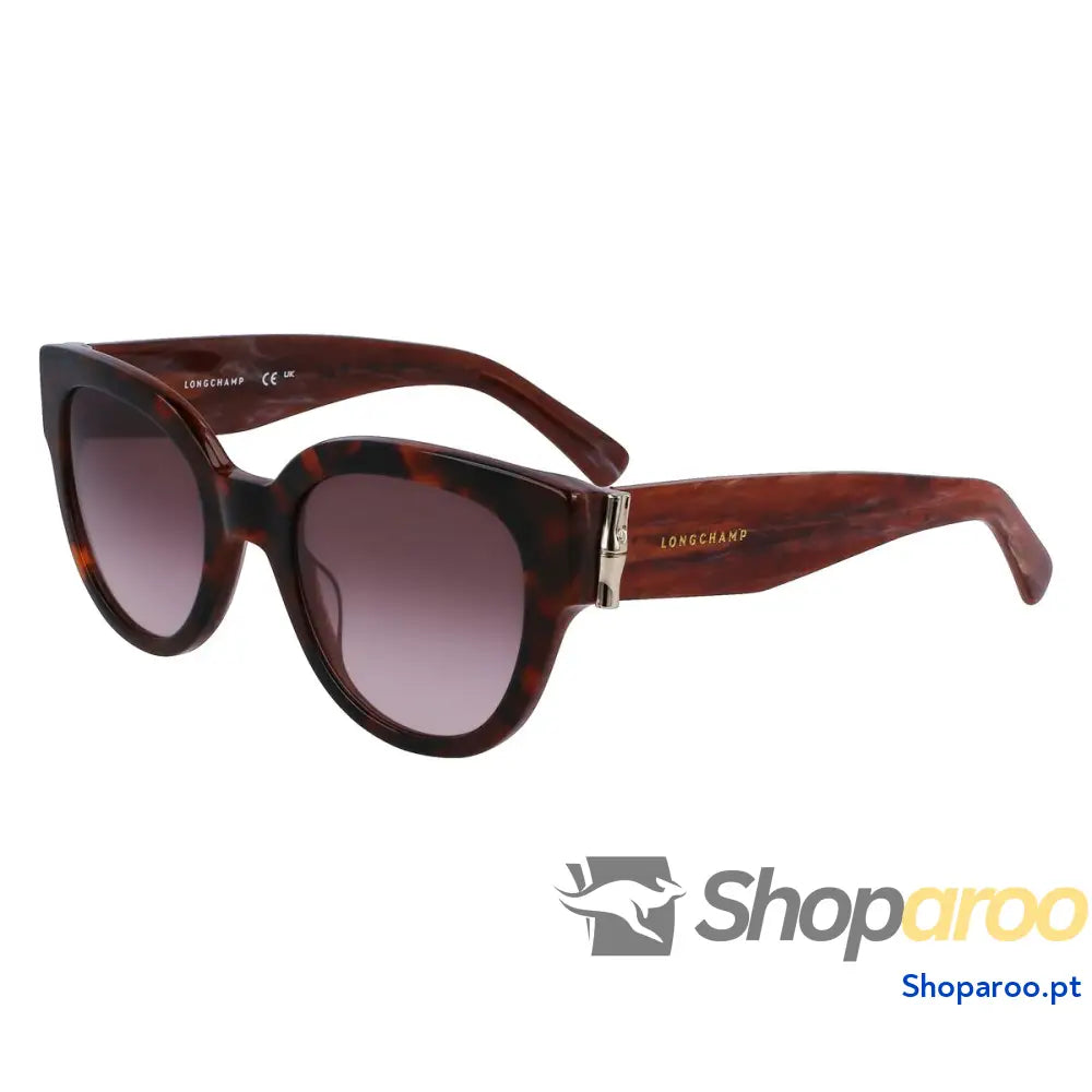 Óculos escuros femininos Longchamp LO733S-5222230 Ø 52 mm