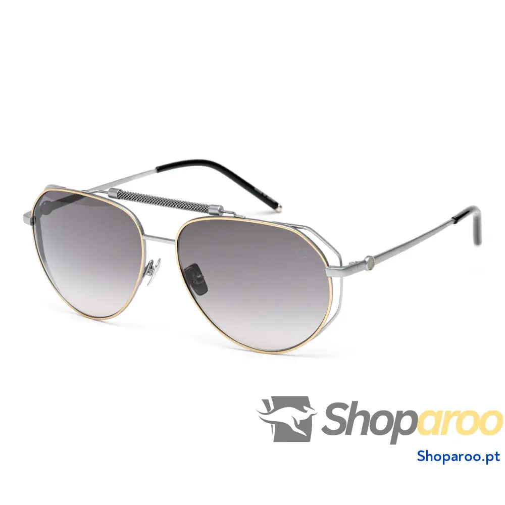 Óculos escuros masculinos Belstaff LEGEND-GRIS-DORADO ø 60 mm