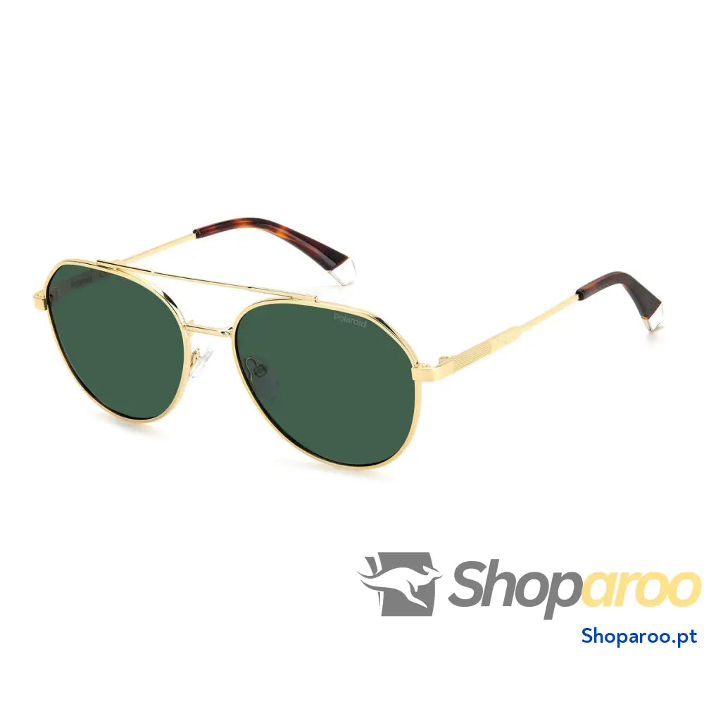 Óculos escuros masculinos Polaroid PLD-4119-S-X-J5G-UC Dourado ø 56 mm