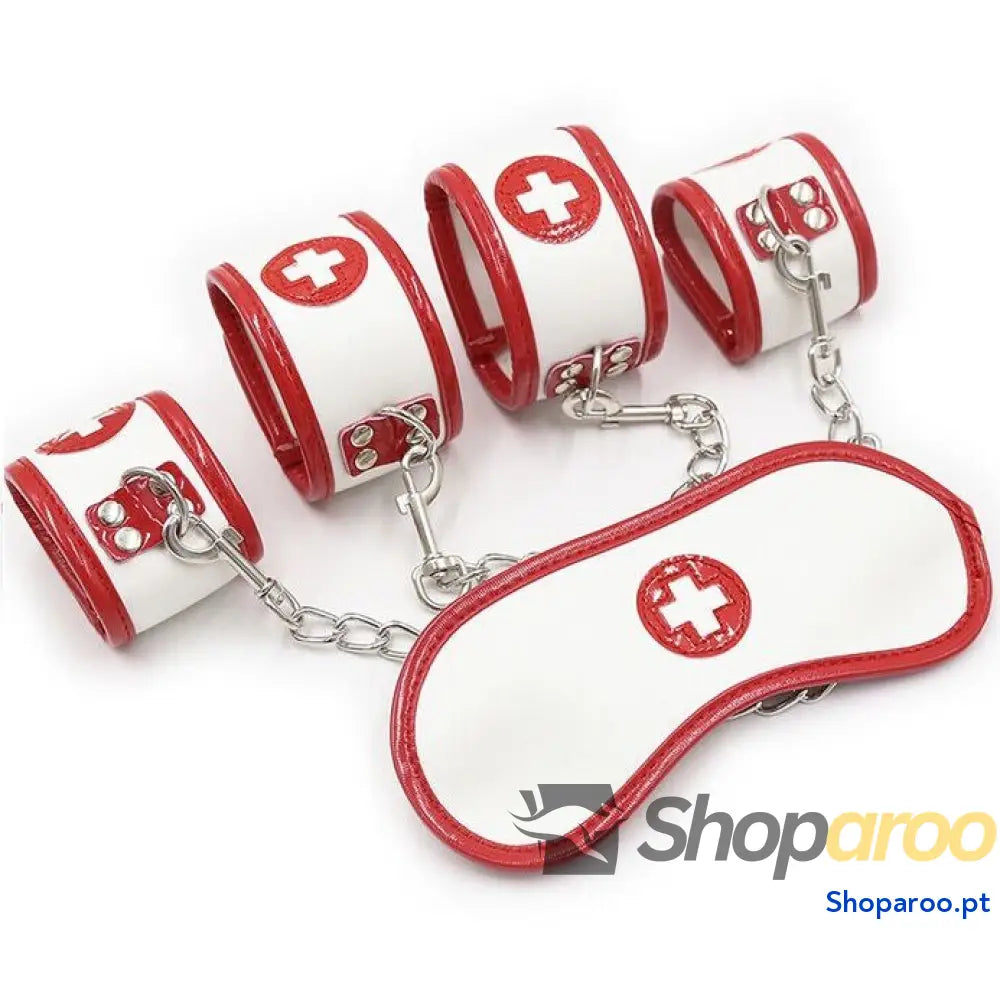 OHMAMA FETICHE - MINI CONJUNTO 3 PEÇAS ENFERMEIRA