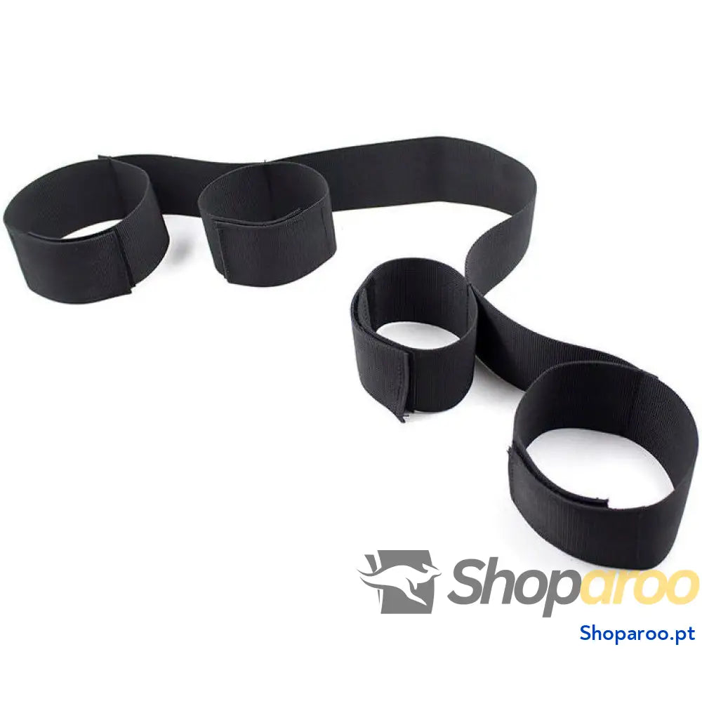 OHMAMA FETISH - SPREADER SOFT BAR RETENÕES DE PULSO COMPLETAS NYLON