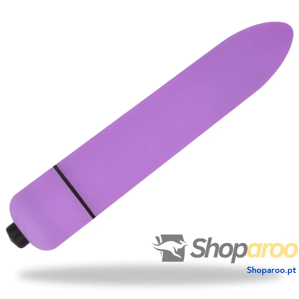 OHMAMA - MINI BALA VIBRANTE 9 CM ROXO
