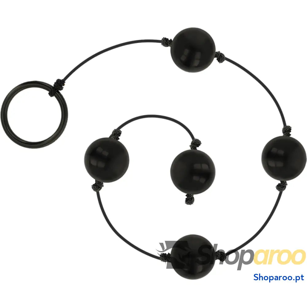 OHMAMA MINI BOLAS ANAIS OU VAGINAIS CHINESAS PRETAS