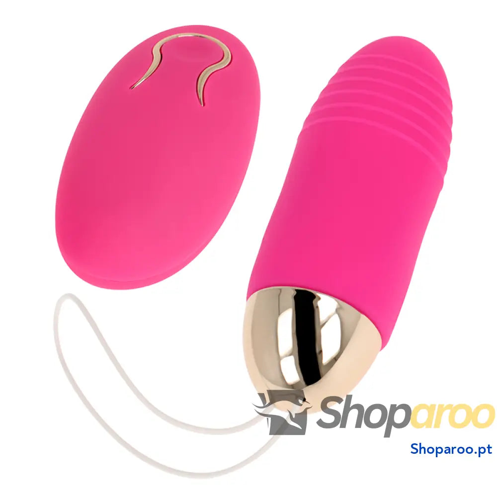 OHMAMA - OVO DE CONTROLE REMOTO 10 MODOS ROSA