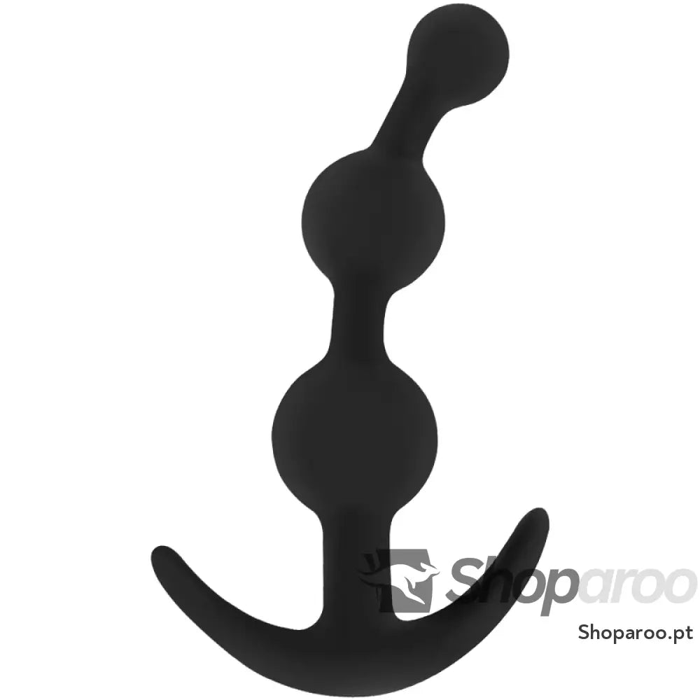 OHMAMA - PLUG ANAL CURVO DE SILICONE 13 CM