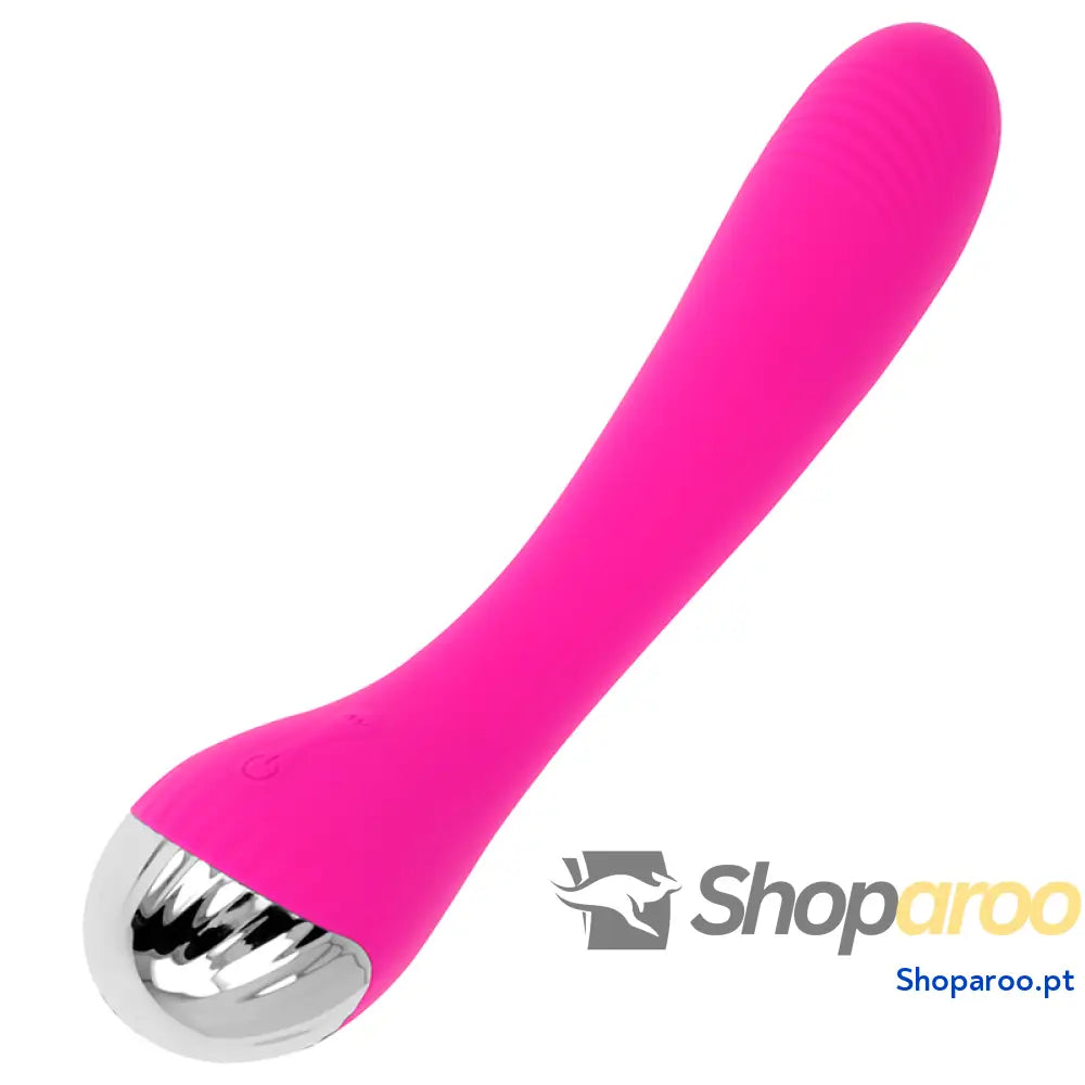 OHMAMA VIBRADOR FLEXÍVEL ESTIMULAÇÃO PONTO G 19 CM