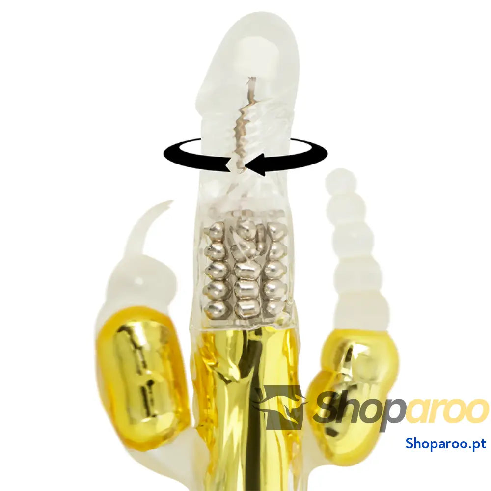 OHMAMA - VIBRADOR MULTIFUNCIONAL DOURADO