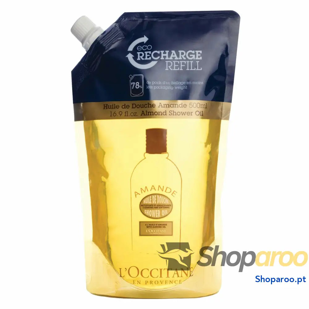 Óleo de Duche L'Occitane En Provence Almendra 500 ml Recarga Amêndoa