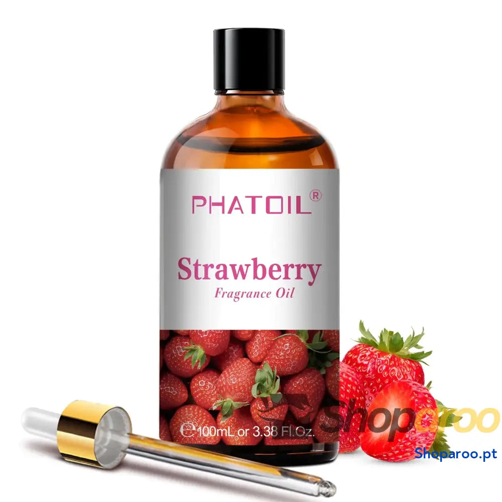 Óleo de Fragrância Aromaterapia Phatoil 100ml Coco Baunilha Morango
