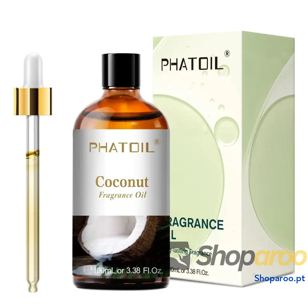 Óleo de Fragrância Aromaterapia Phatoil 100ml Coco Baunilha Morango