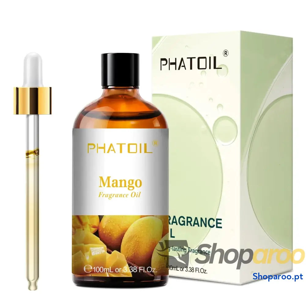 Óleo de Fragrância Aromaterapia Phatoil 100ml Coco Baunilha Morango