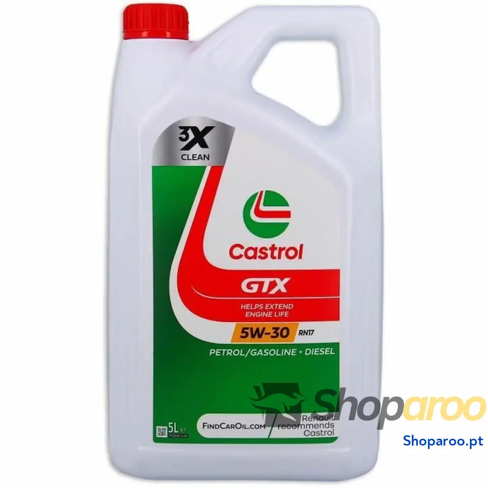 Óleo de motor Castrol GTX Gasolina Diesel 5W30 5 L