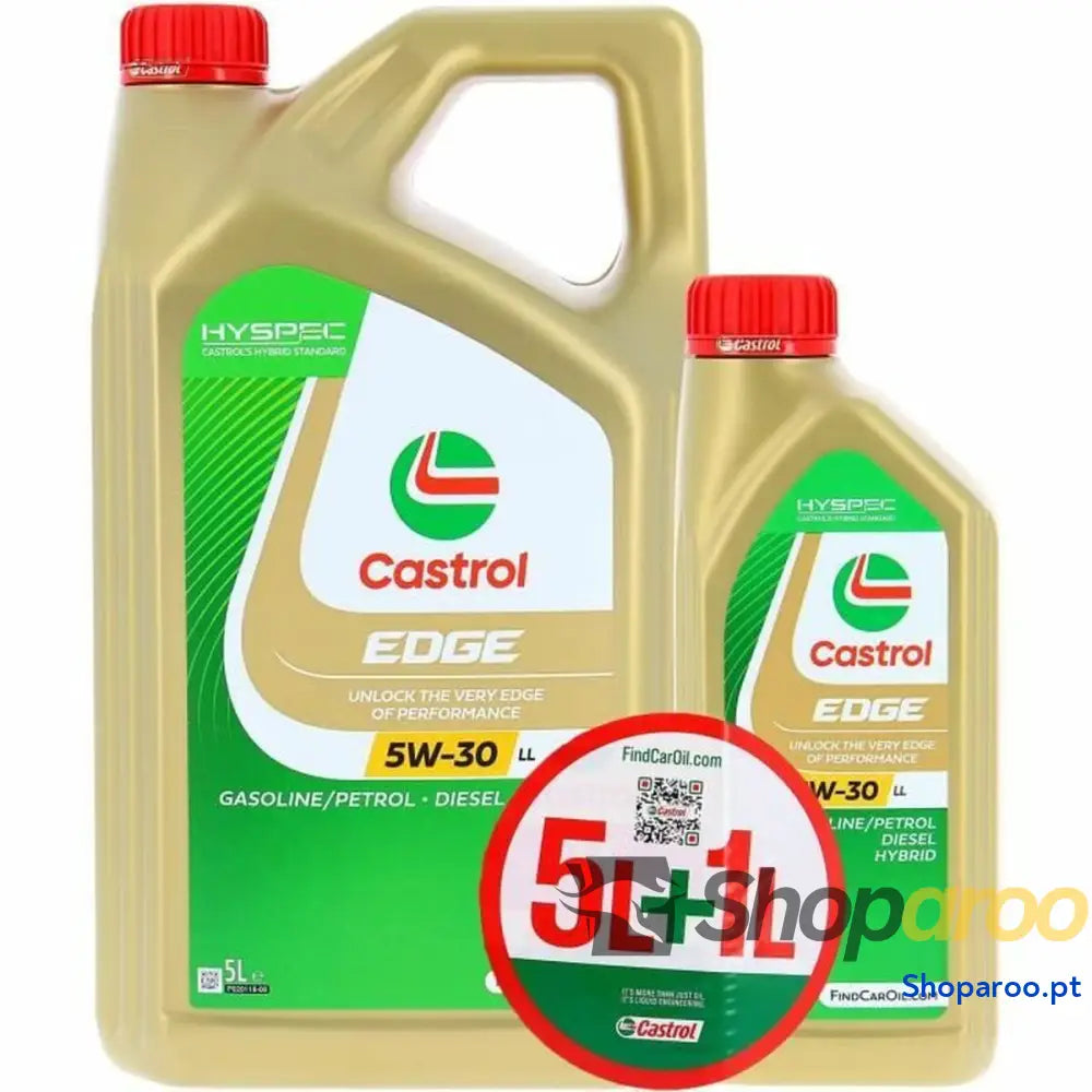 Óleo de Motor para Automóveis Castrol Edge 5W 30 6 L