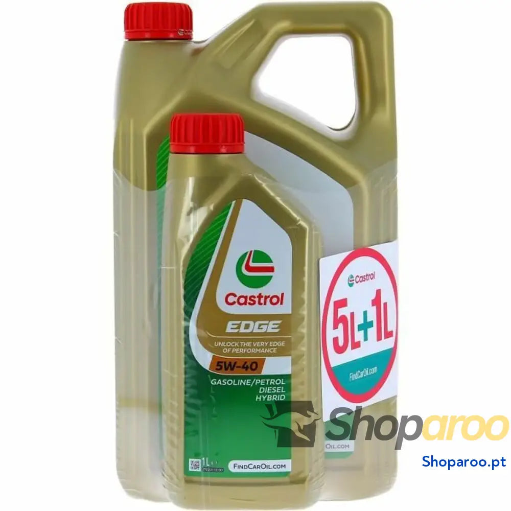 Óleo de Motor para Automóveis Castrol Edge 5W 40 6 L