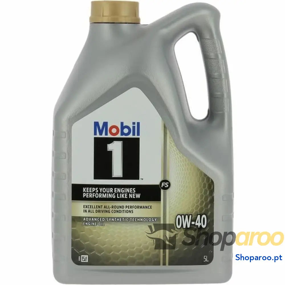 Óleo de Motor para Automóveis Mobil 0W-40 FS 0w40 5 L