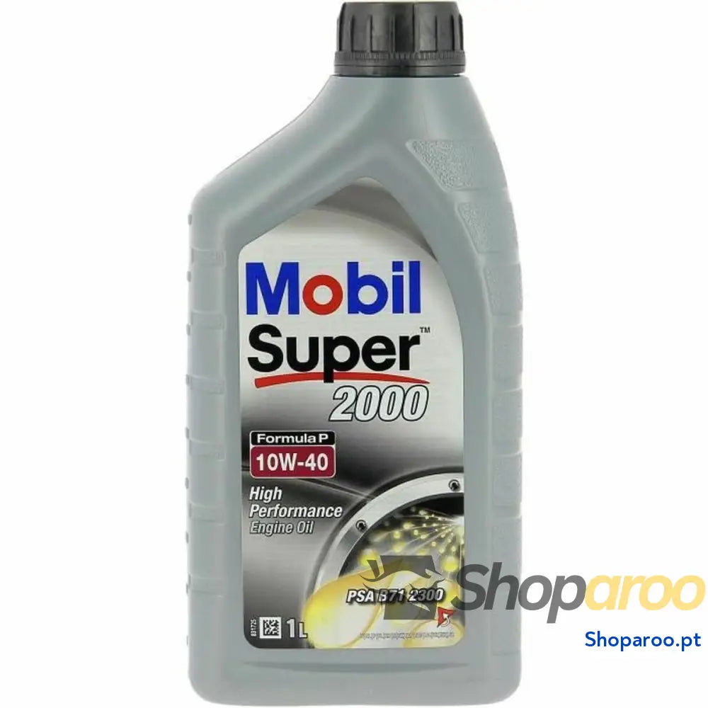 Óleo de Motor para Automóveis Mobil S2000 10W40 Formula-P 10W40 1 L