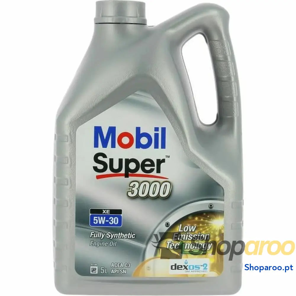 Óleo de Motor para Automóveis Mobil S3000 5W30 XE 5W30 5 L