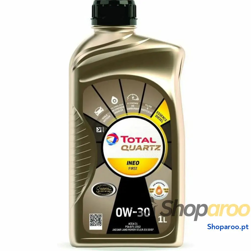 Óleo de Motor para Automóveis Total QUARTZ INEO FIRST 1 L 0W30
