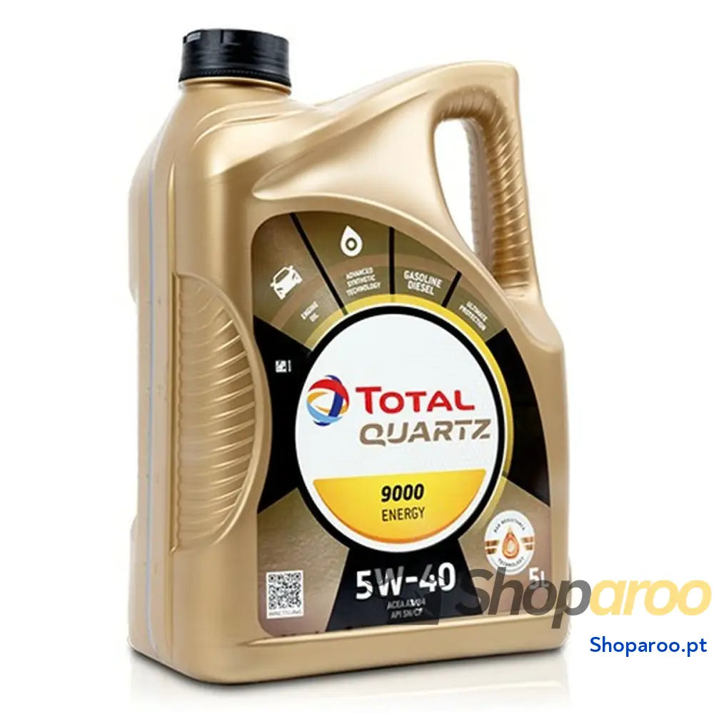 Óleo de Motor para Automóveis Totalenergies 9000 ENERGY 5W40 5 L