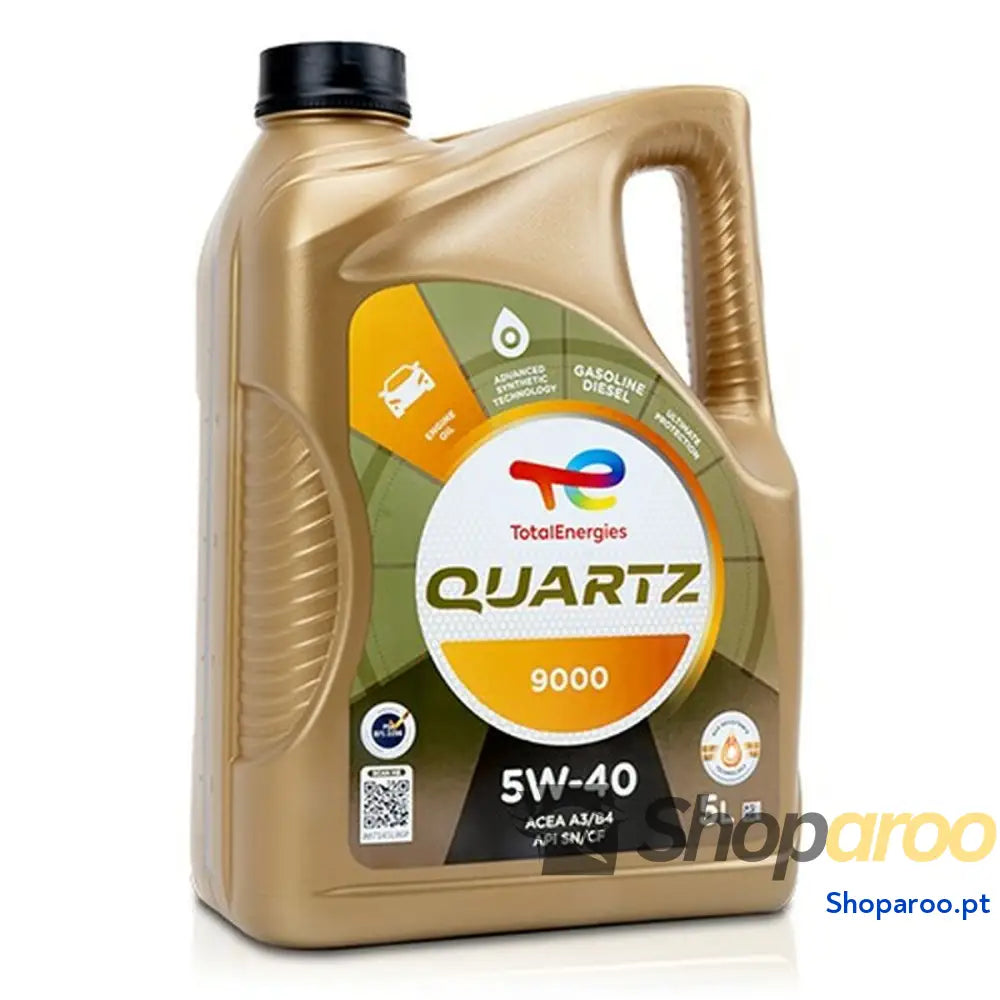 Óleo de Motor para Automóveis Totalenergies Quartz 9000 5W40 5 L