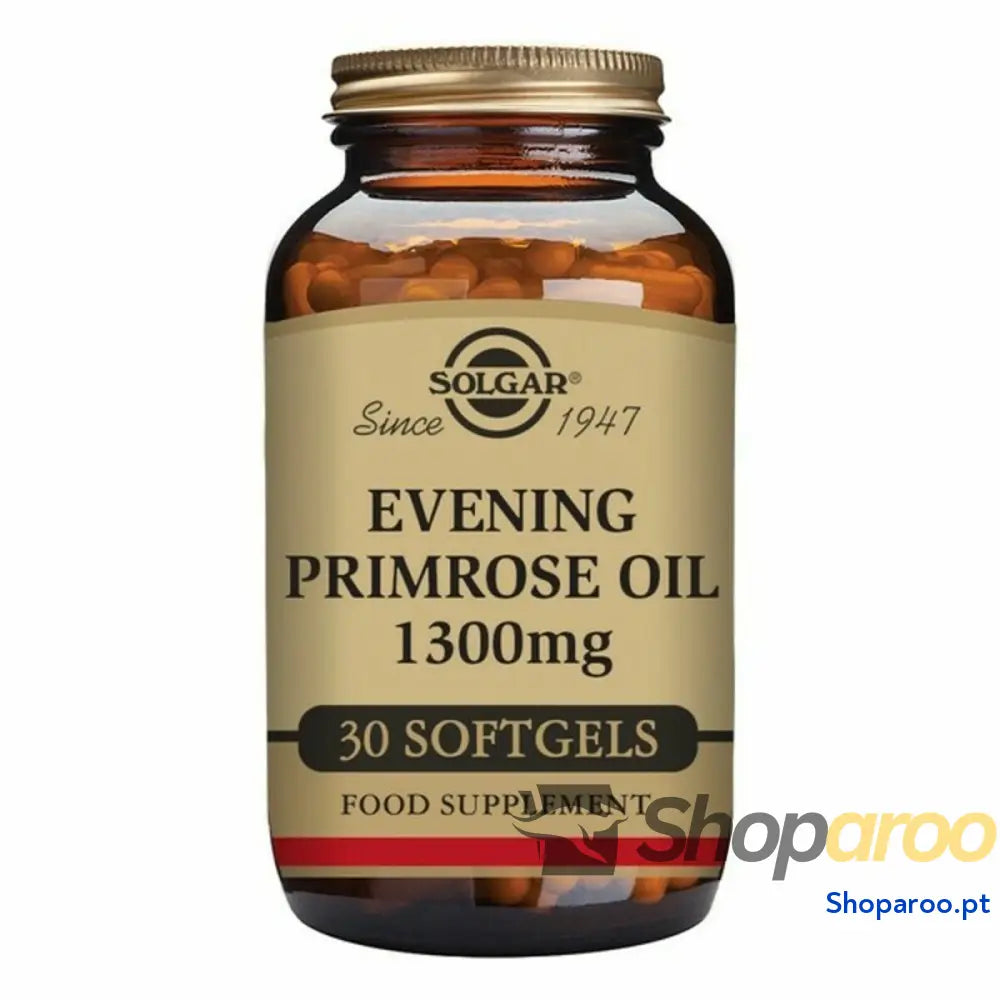 Óleo de Prímula Solgar 1300 mg 30 Unidades