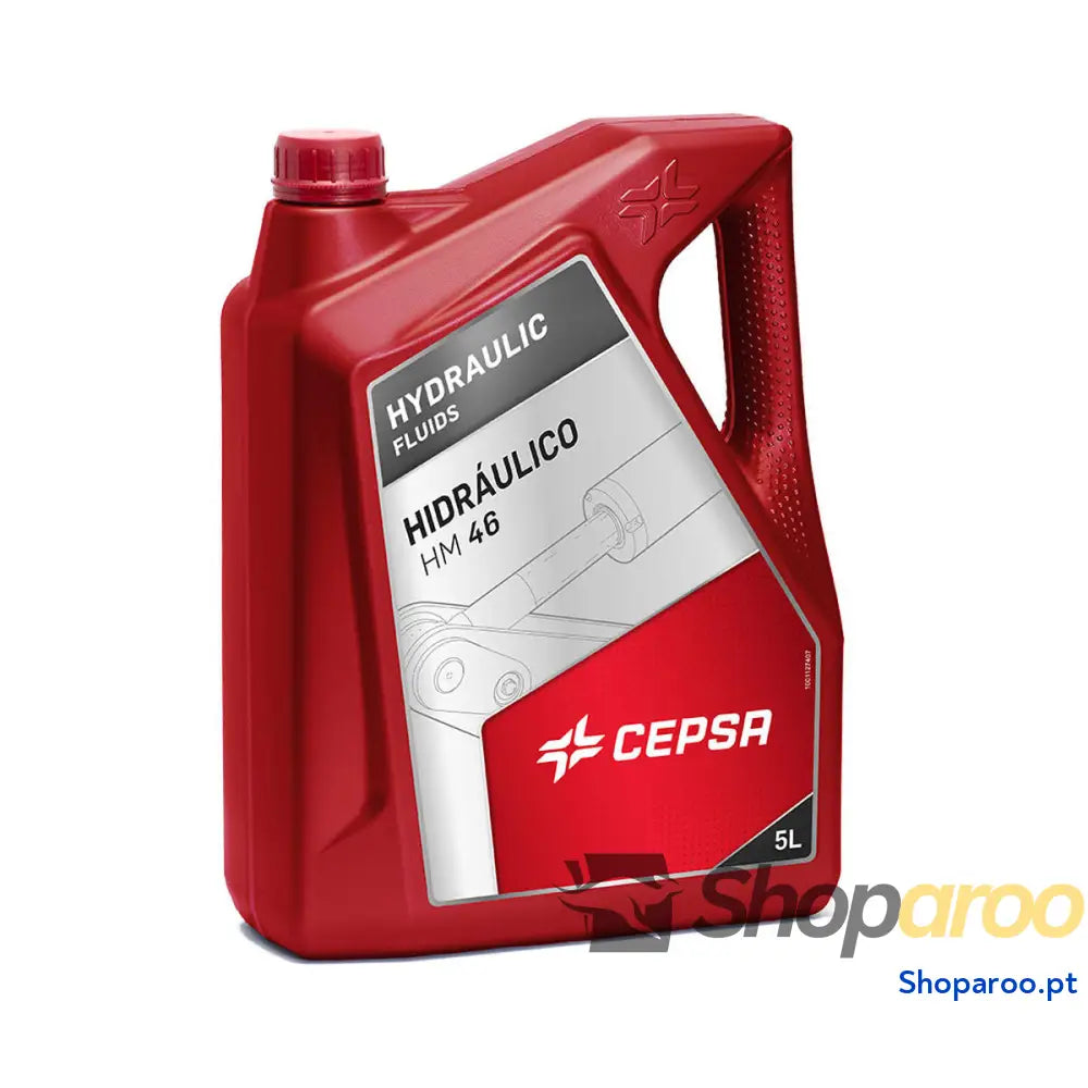 Óleo Lubrificante para Motores Cepsa HM46 Hidráulico 5 L