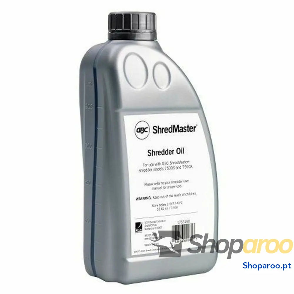Óleo Lubrificante para Trituradora de Papel Rexel Series 7000 1 L