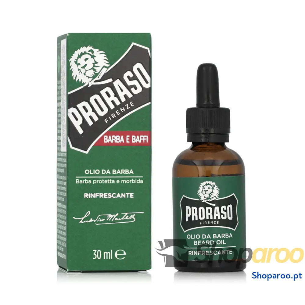 Óleo para a Barba Proraso Beard Oil Refresh 30 ml Refrescante
