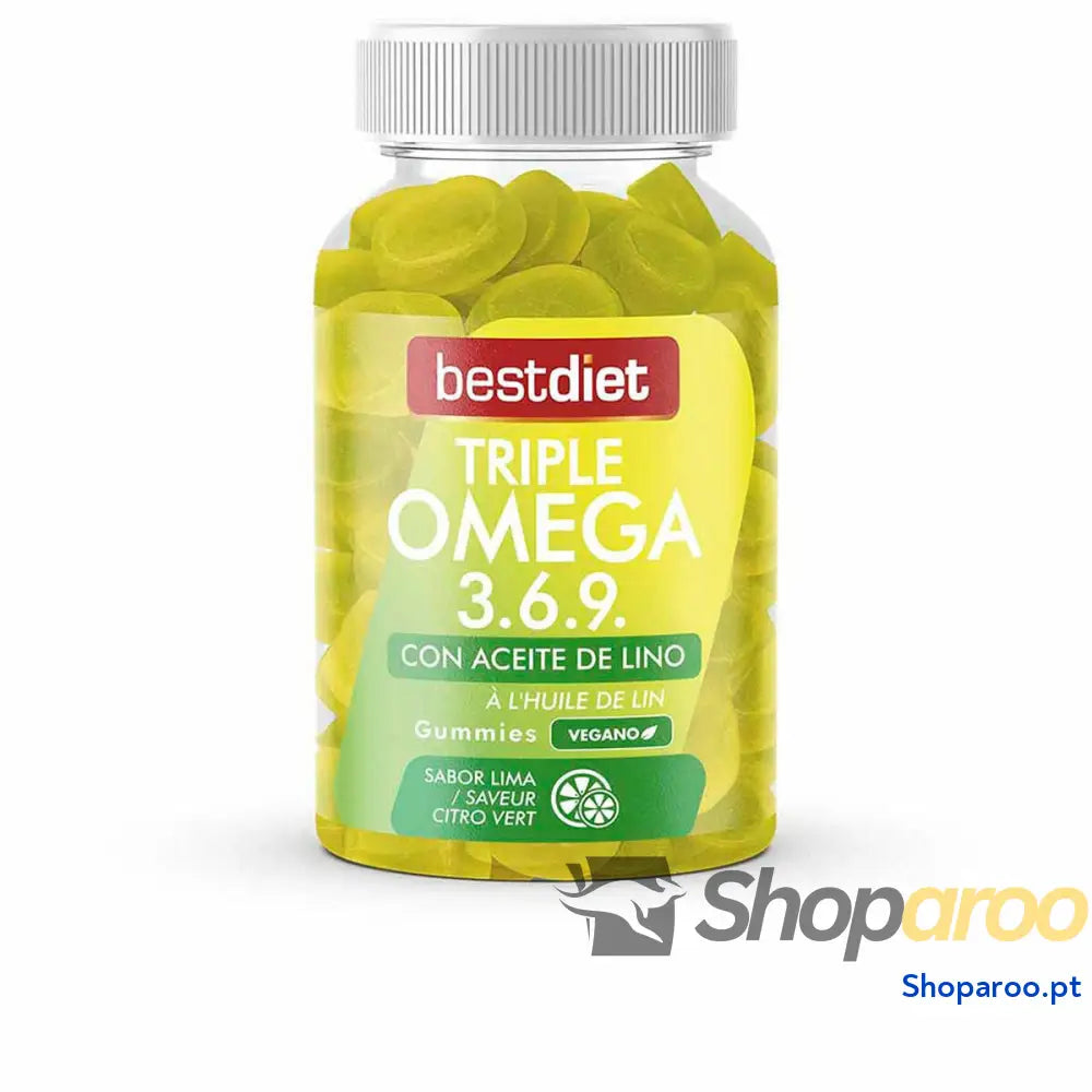 Omega 3 6 9 Best Diet Triple Gomas 60 Unidades