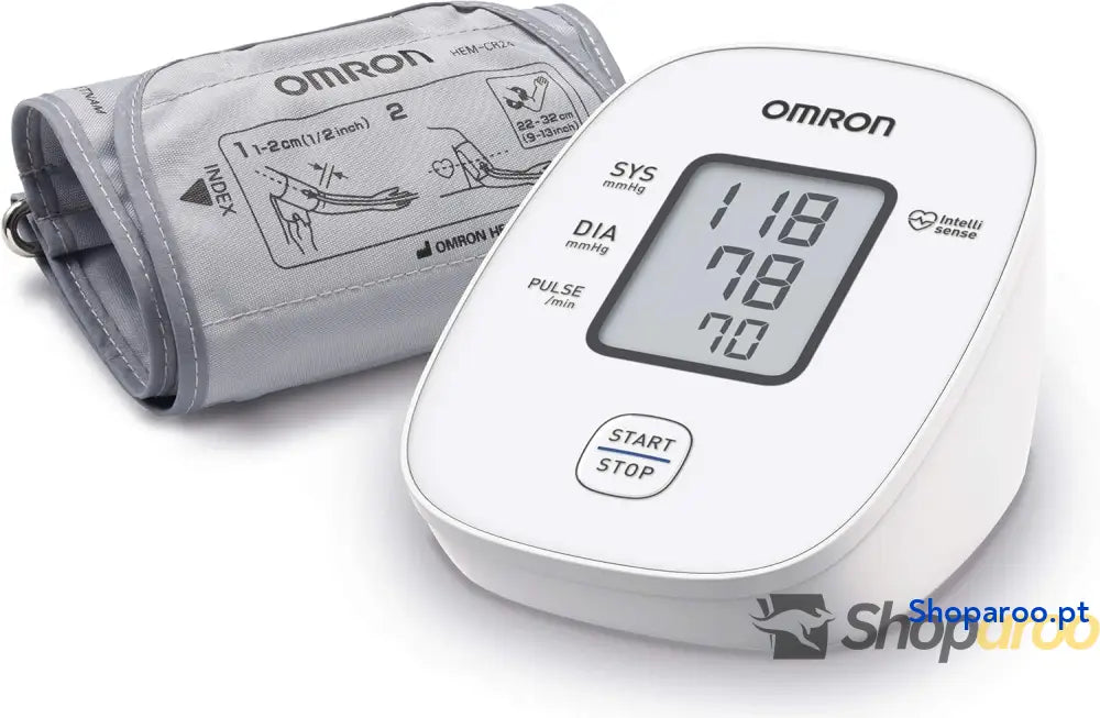 OMRON X2 Basic Tensiómetro de braço digital medição precisa da pressão arterial e do pulso validado clinicamente 1