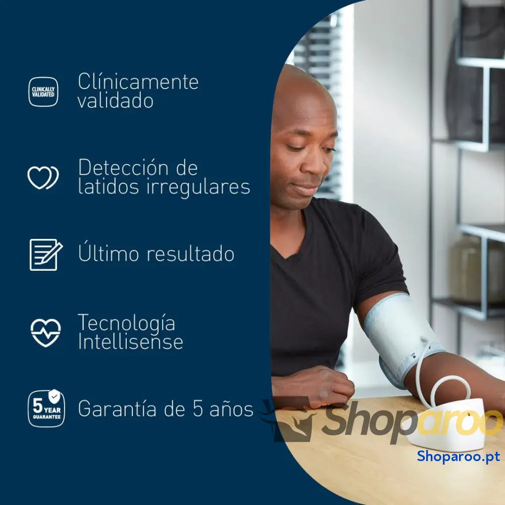 OMRON X2 Basic Tensiómetro de braço digital medição precisa da pressão arterial e do pulso validado clinicamente 1