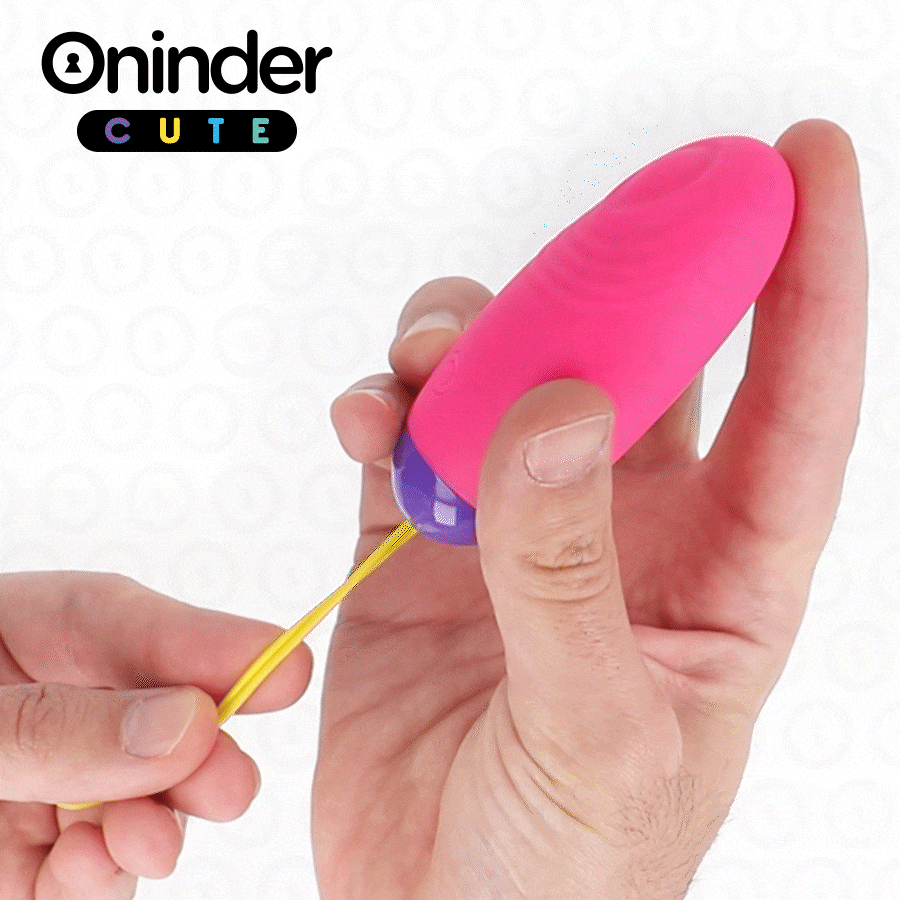 ONINDER CUTE OVO DE SILICONE COM VIBRO ONDAS E PRAZER AMOR APLICATIVO MUNDIAL GRATUITO
