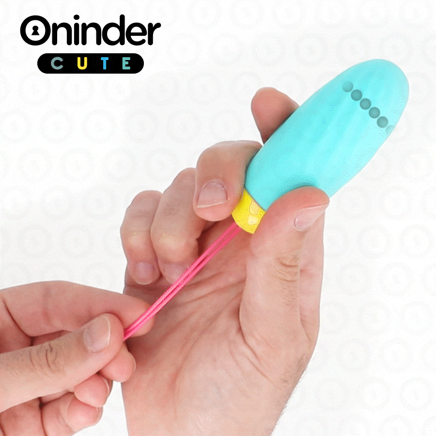 ONINDER CUTE OVO DE SILICONE VIBRO GIRATÓRIO LOVE PLEASURE APLICATIVO MUNDIAL GRATUITO