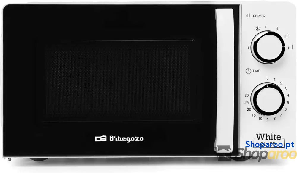 Orbegozo MI 2115 micro ondas 700 W 6 níveis de funcionamento capacidade 20 litros temporizador até 30 minutos programa