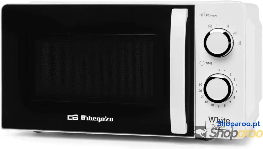 Orbegozo MI 2115 micro ondas 700 W 6 níveis de funcionamento capacidade 20 litros temporizador até 30 minutos programa