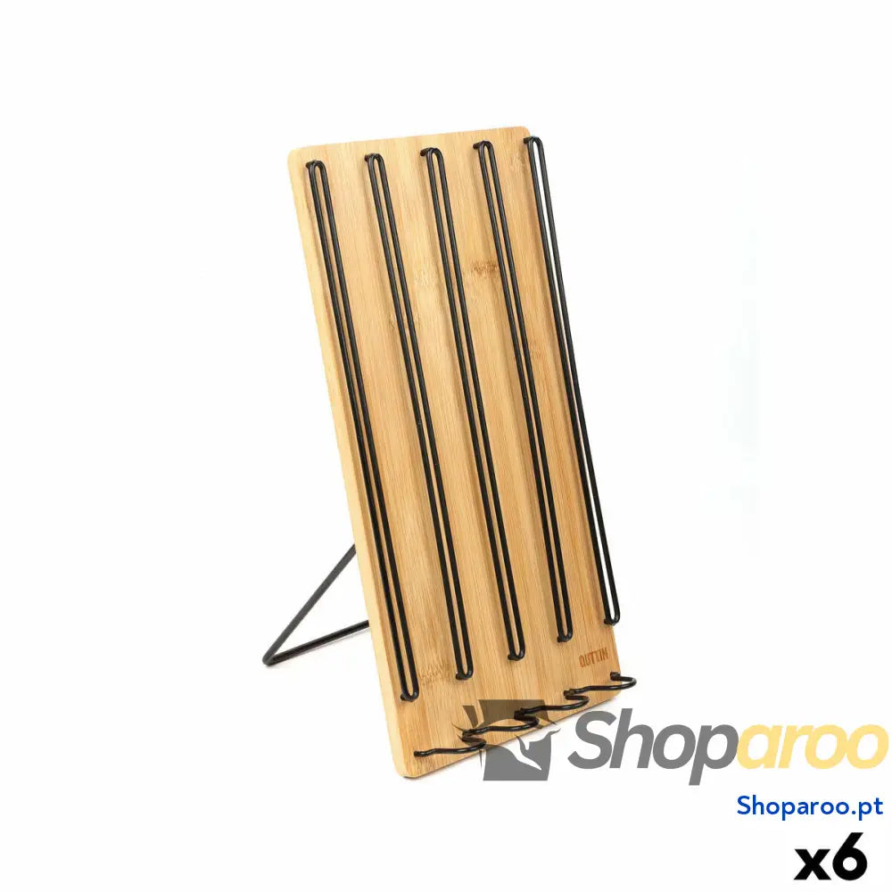 Organizador de Cápsulas Café Quttin Bambu 35 x 18 4 cm 40 café (6 Unidades)