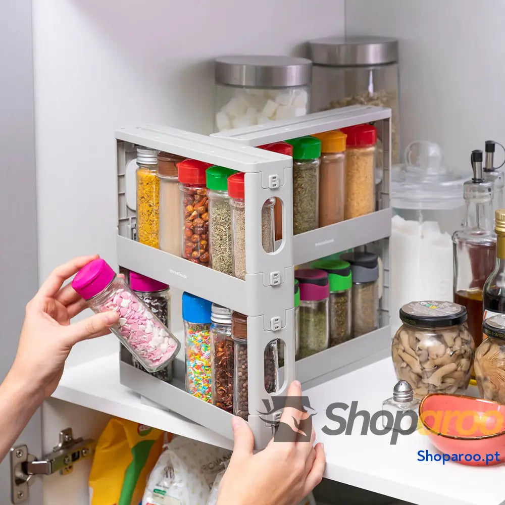 Organizador de Especiarias Deslizante e Giratório Rispick InnovaGoods