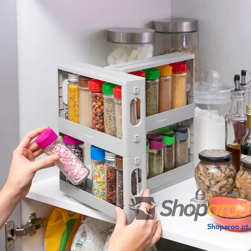Organizador de Especiarias Deslizante e Giratório Rispick InnovaGoods